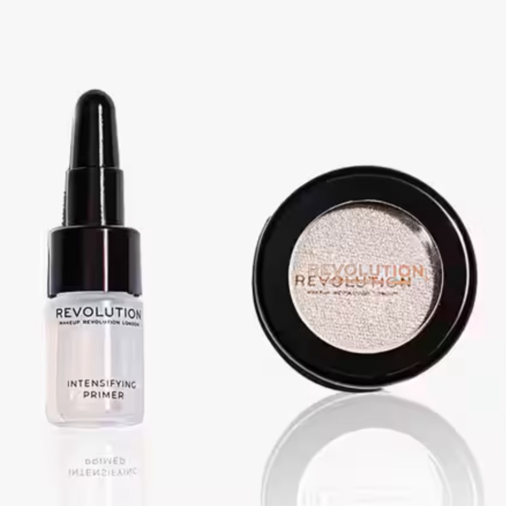NWT Revolution Silver Unicorn Tears Foil Metallic Eyeshadow